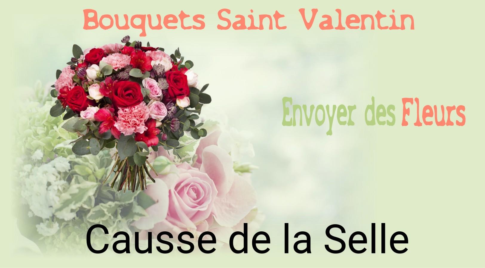 Roses de Saint-Valentin livrées à Causse-de-la-Selle